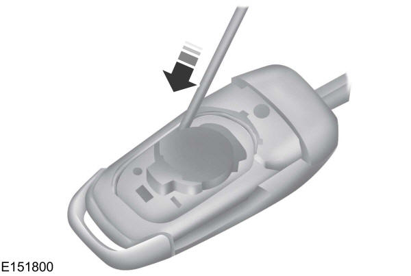 Chave desdobrável com comando à distância