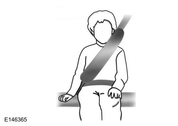 Cinto de segurança traseiro insuflável