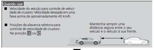 Controle de Velocidade de Cruzeiro