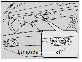 Lâmpada da Luz do Porta-luvas*