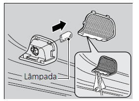 Lâmpadas das Luzes de Cortesia da Portas