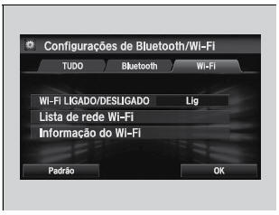 Modo Wi-Fi (configurando pela primeira vez)