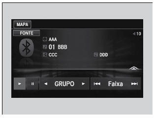Para Reproduzir Arquivos de Áudio Bluetooth