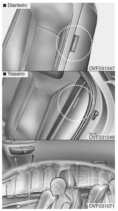 Airbag impacto lateral (se instalado)