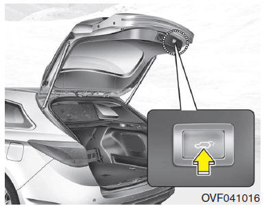 Ajuste da altura de abertura da porta da mala equipada com sistema eléctrico
