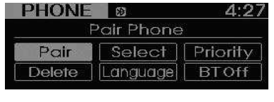 Configuração do telefone
